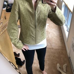 Bridgerton style Jacket olive green